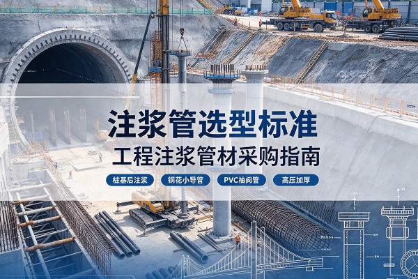 潞州注浆管选型标准