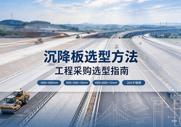 潞州沉降板选择方法