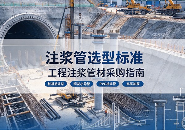 潞州注浆管选型标准